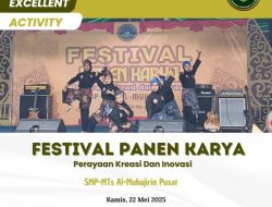 Festival Panen Karya Meriahkan SMP–MTs Al-Muhajirin Purwakarta