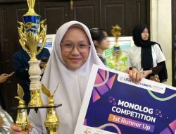 Ri’ayah Hilmiaty Santri Pondok Pesantren Al-Muhajirin Pusat Raih Juara Monolog Internasional WINACTION 2025