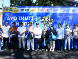 Wagub Jabar Erwan Setiawan Lepas 3.000 Peserta Mudik Gratis 2026 di Terminal Leuwipanjang